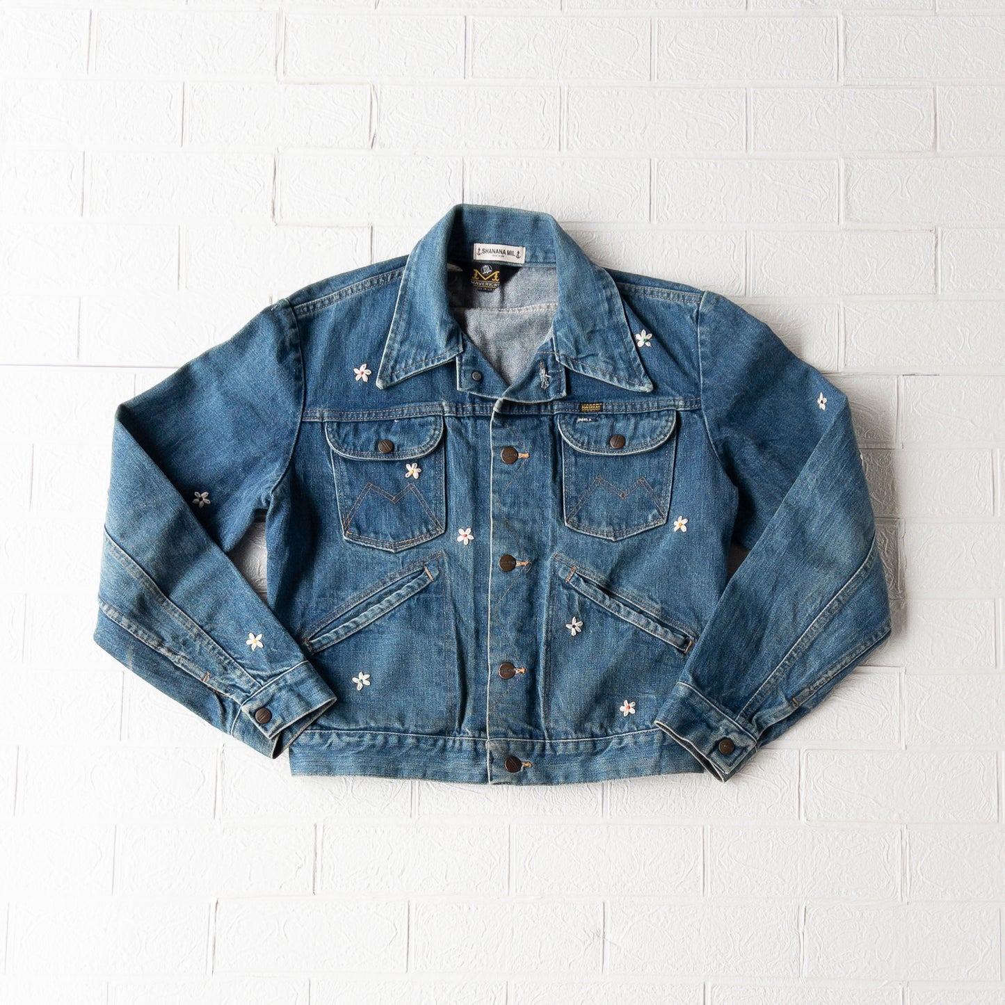 SHANANA MIL DAISY® MARVERICK DENIM JACKET 1970'S VINTAGE