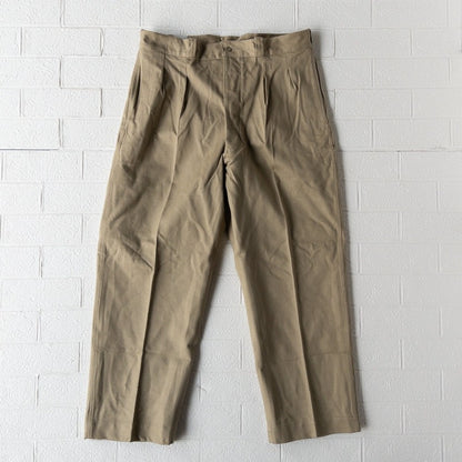 FRENCH ARMY M52 CHINO PANTS 1960'S DEAD STOCK