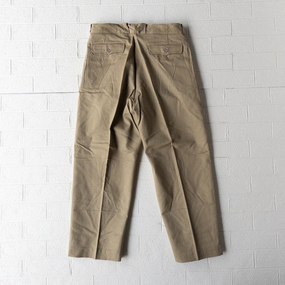 FRENCH ARMY M52 CHINO PANTS 1960'S DEAD STOCK