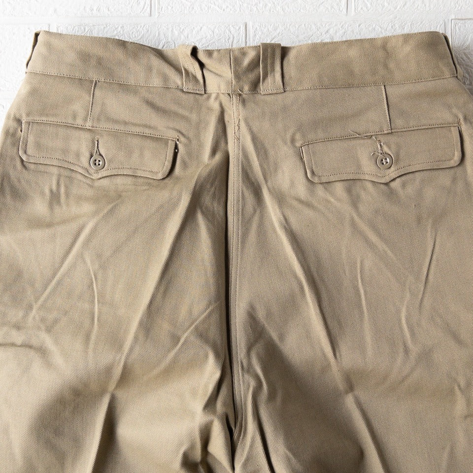 FRENCH ARMY M52 CHINO PANTS 1960'S DEAD STOCK