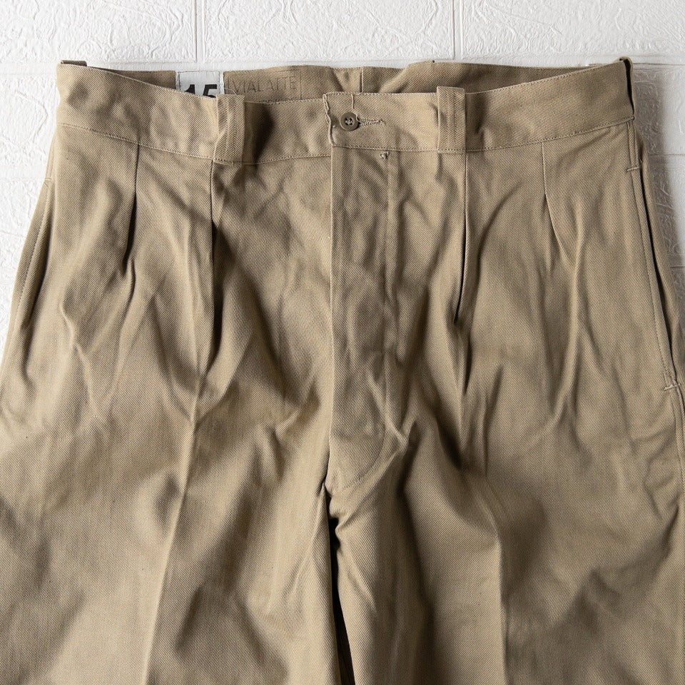 FRENCH ARMY M52 CHINO PANTS 1960'S DEAD STOCK