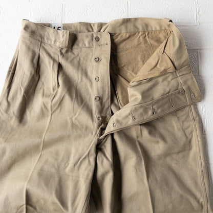 FRENCH ARMY M52 CHINO PANTS 1960'S DEAD STOCK