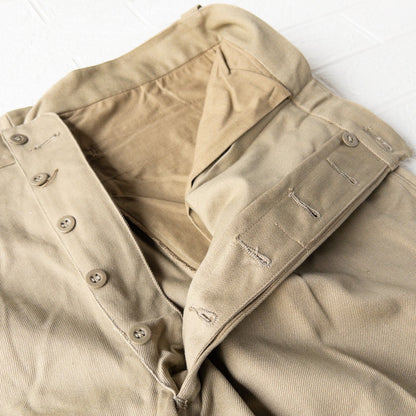 FRENCH ARMY M52 CHINO PANTS 1960'S DEAD STOCK