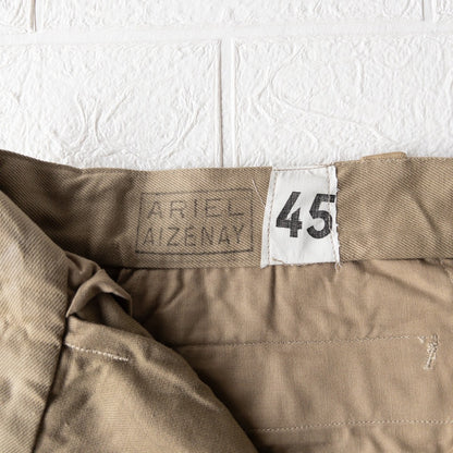 FRENCH ARMY M52 CHINO PANTS 1960'S DEAD STOCK