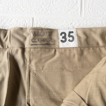 FRENCH ARMY M52 CHINO PANTS 1960'S DEAD STOCK