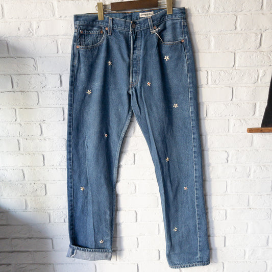 SHANANA MIL “DAISY®︎" LEVI'S 501 JEANS var.5(35-34)