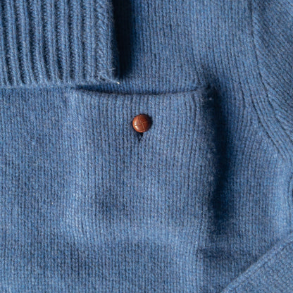 POLO RALPH LAUREN WOOL CASHIMERE POCKET TURTLE KNIT