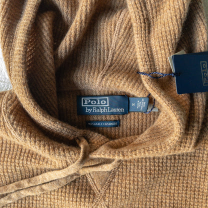 POLO RALPH LAUREN WASHBLE CASHMERE HOOD THERMAL KNIT