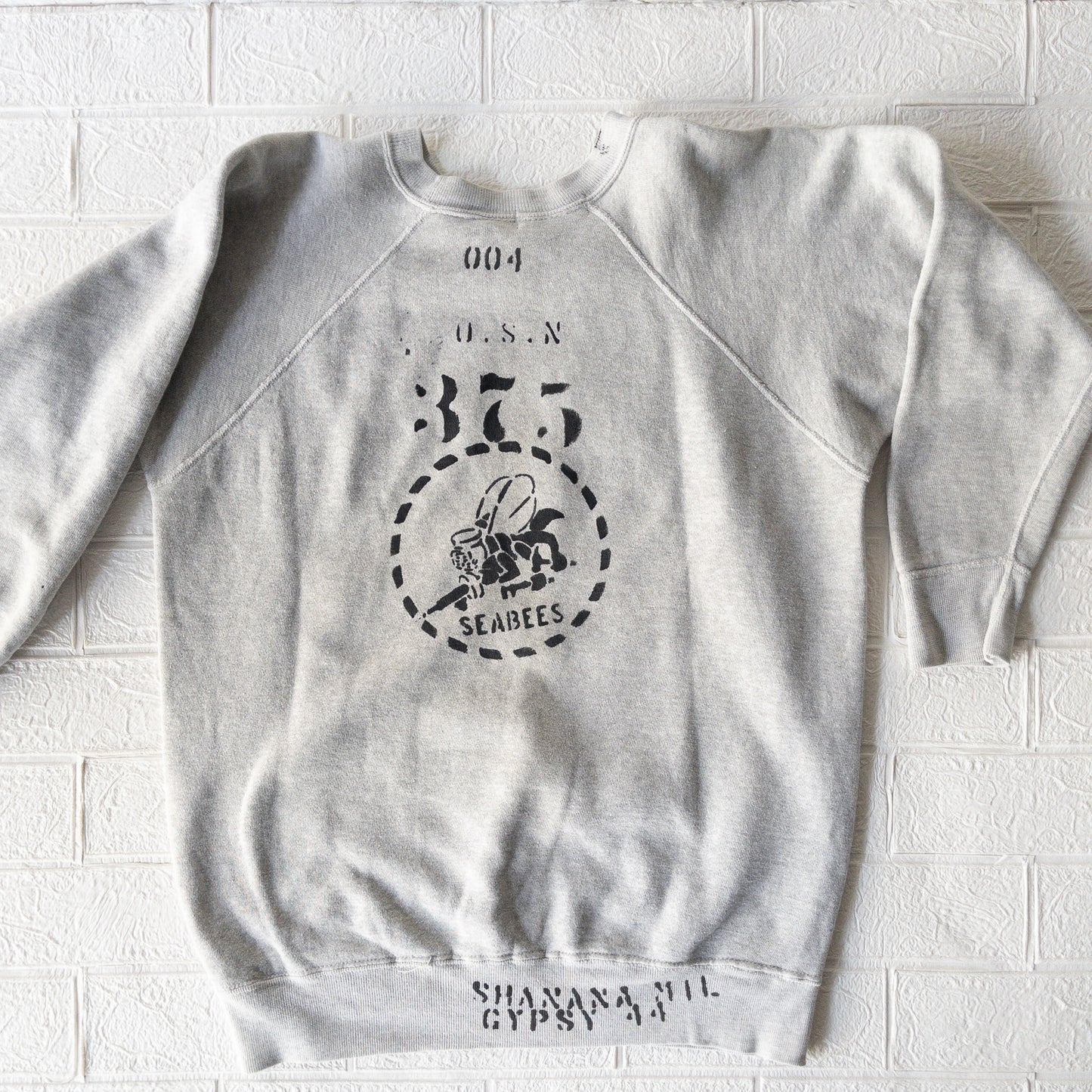 SHANANAMIL GYPSY USN PINUP HAND DRAWN VINTAGE SWEAT SHIRTS LIMITED EDITION 004