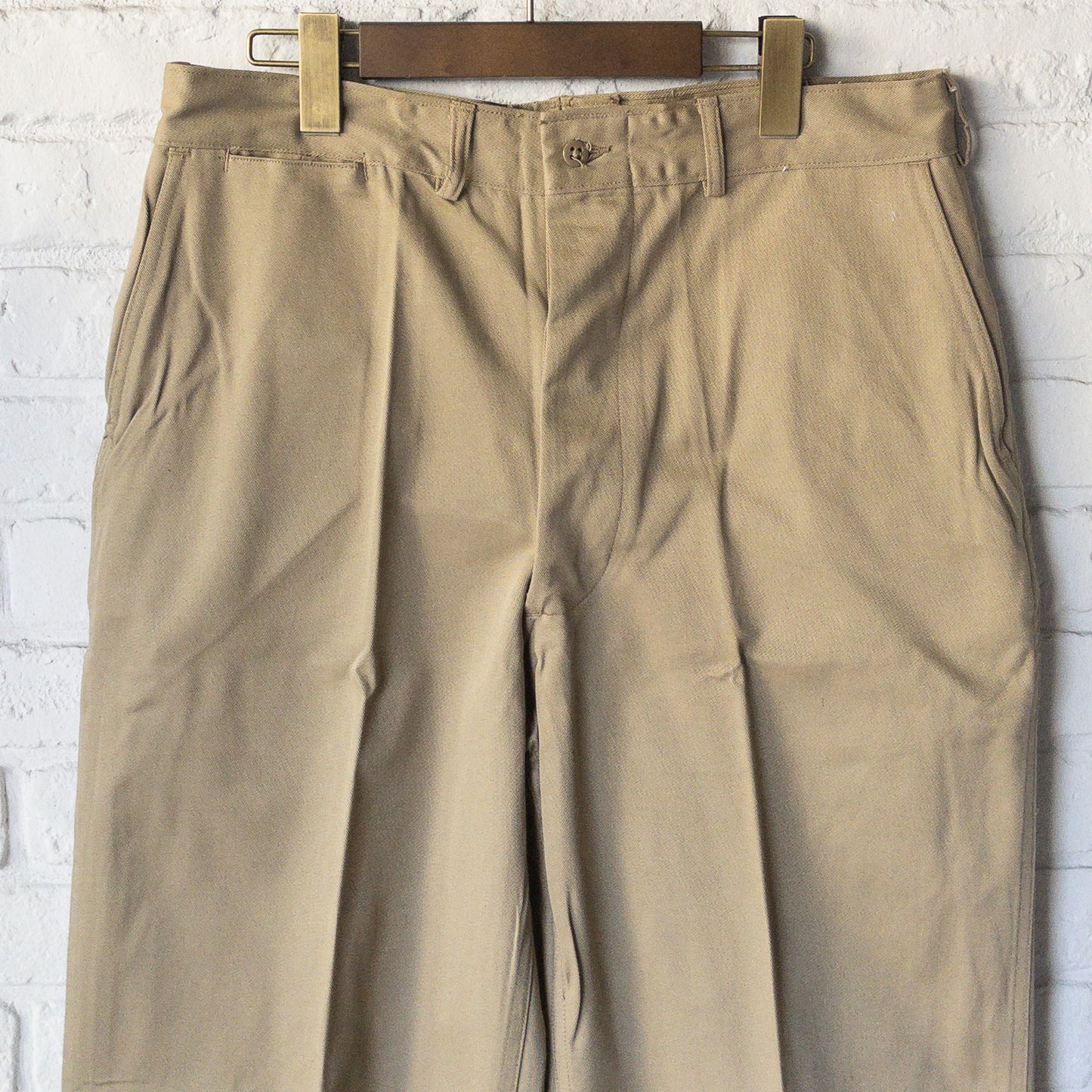 US ARMY M51 LIGHT WEIGHT CHINO TROUSERS PANTS 52'S DEAD STOCK var.3