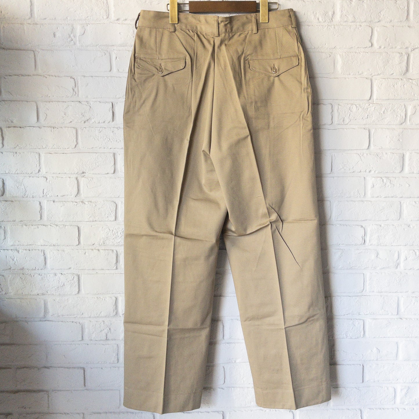 US ARMY M51 LIGHT WEIGHT CHINO TROUSERS PANTS 52'S DEAD STOCK var.3