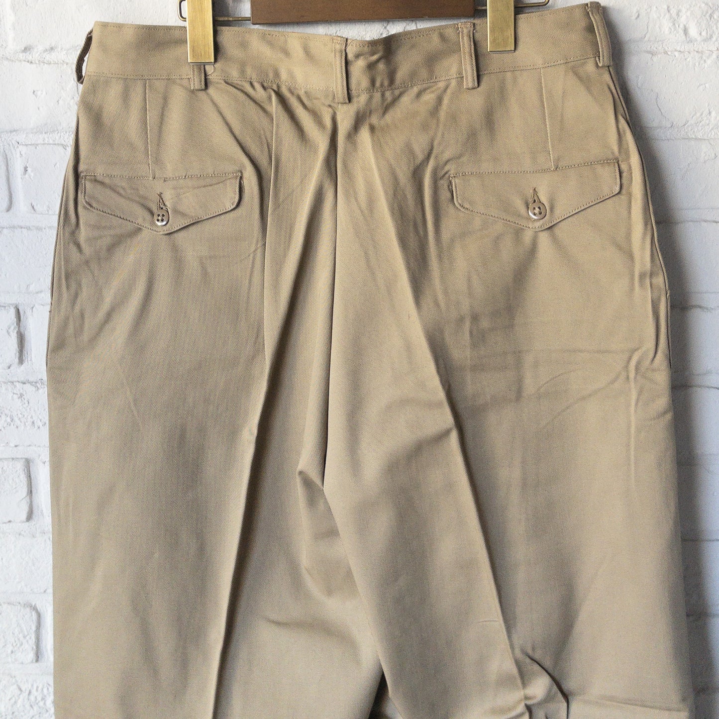 US ARMY M51 LIGHT WEIGHT CHINO TROUSERS PANTS 52'S DEAD STOCK var.3