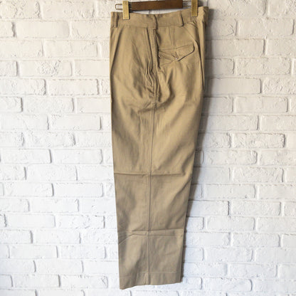 US ARMY M51 LIGHT WEIGHT CHINO TROUSERS PANTS 52'S DEAD STOCK var.3