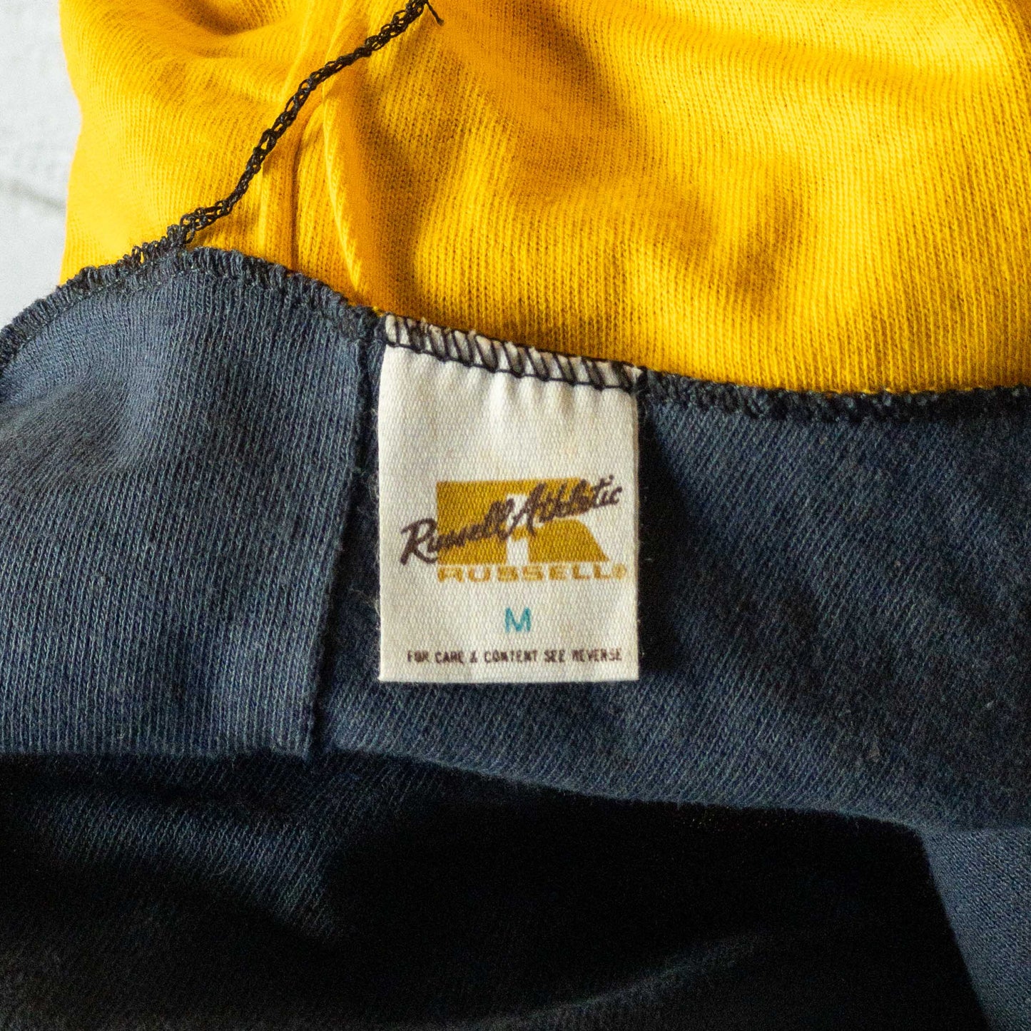 RUSELL REVERSIBLE TEE SHIRTS 1970'S DEAD STOCK