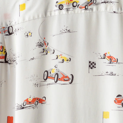 THE SPEEDWAY BY CISCO RAYON LONGSLEEVE SHIRTS 1950'S VINTAGE