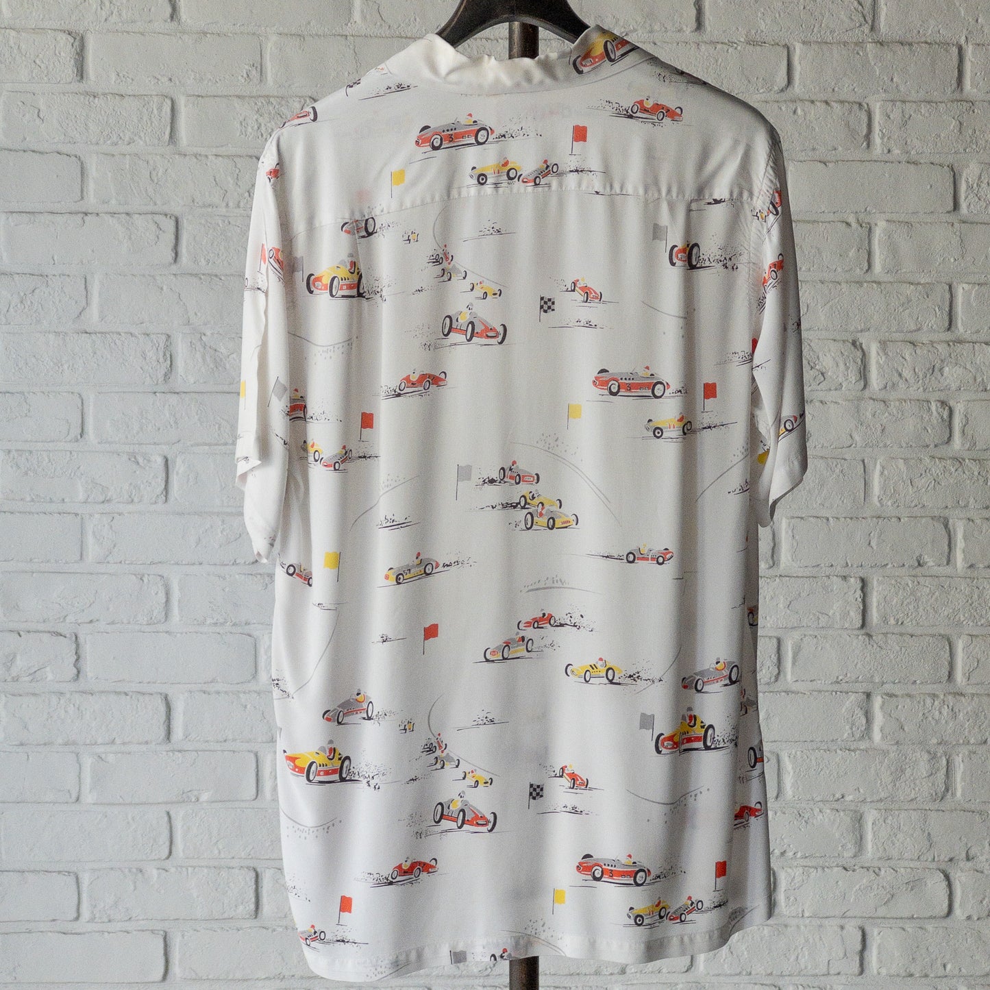 THE SPEEDWAY BY CISCO RAYON LONGSLEEVE SHIRTS 1950'S VINTAGE