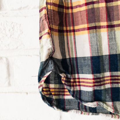 ARROW B.D.PATTERN MADRAS SHIRTS 60'S VINTAGE