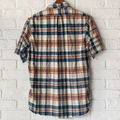 ARROW B.D.PATTERN MADRAS SHIRTS 60'S VINTAGE