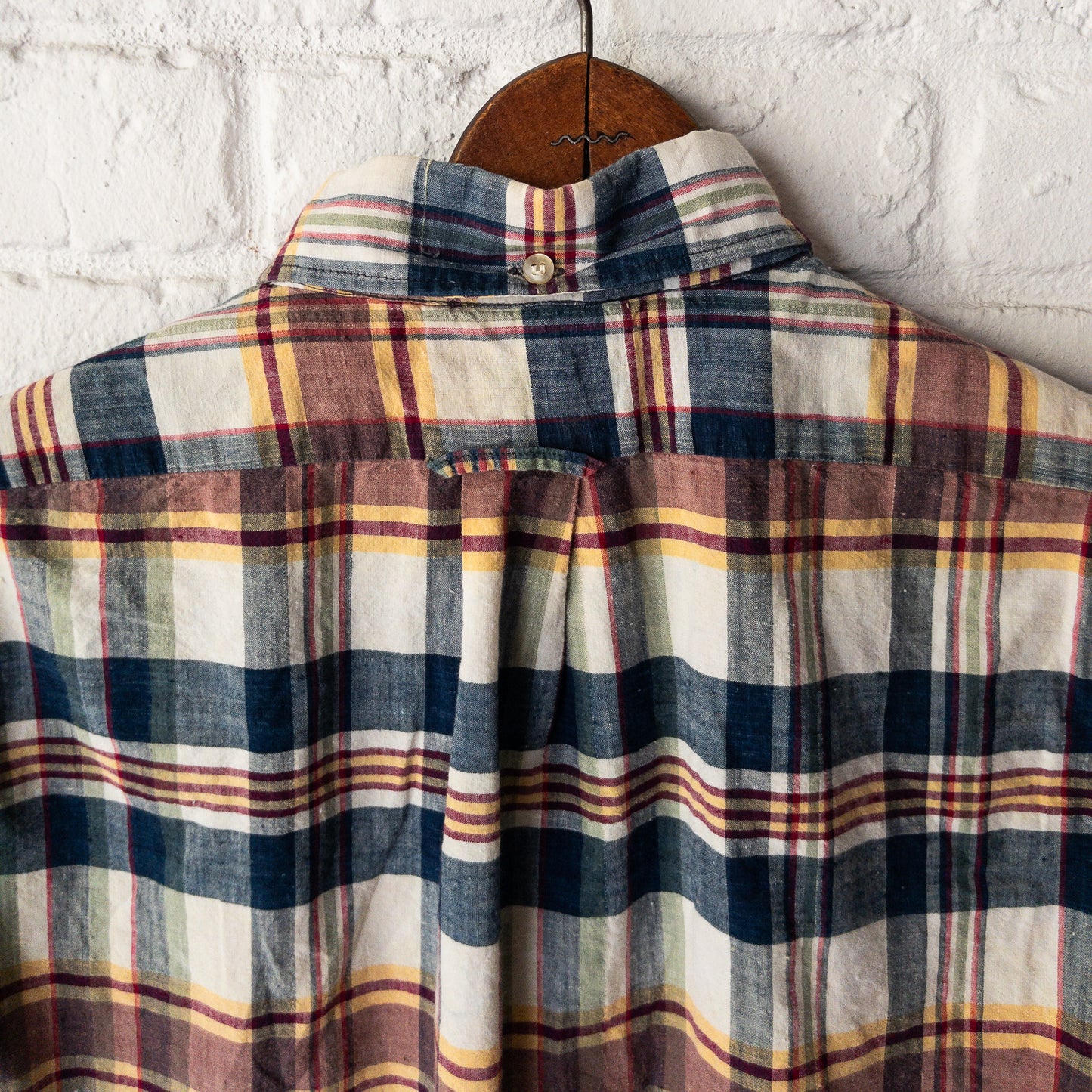 ARROW B.D.PATTERN MADRAS SHIRTS 60'S VINTAGE