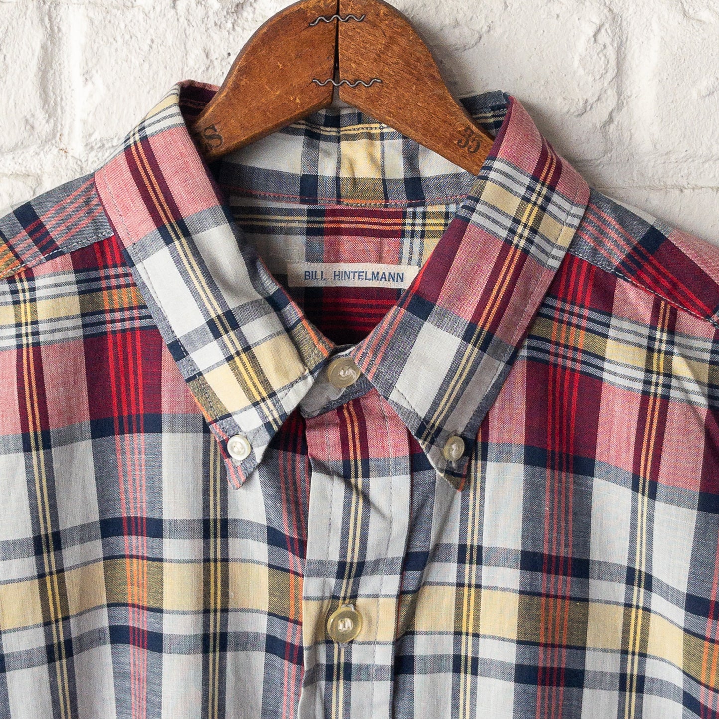 IVY STYLE B.D. PETTERN  SHIRTS 60'S VINTAGE