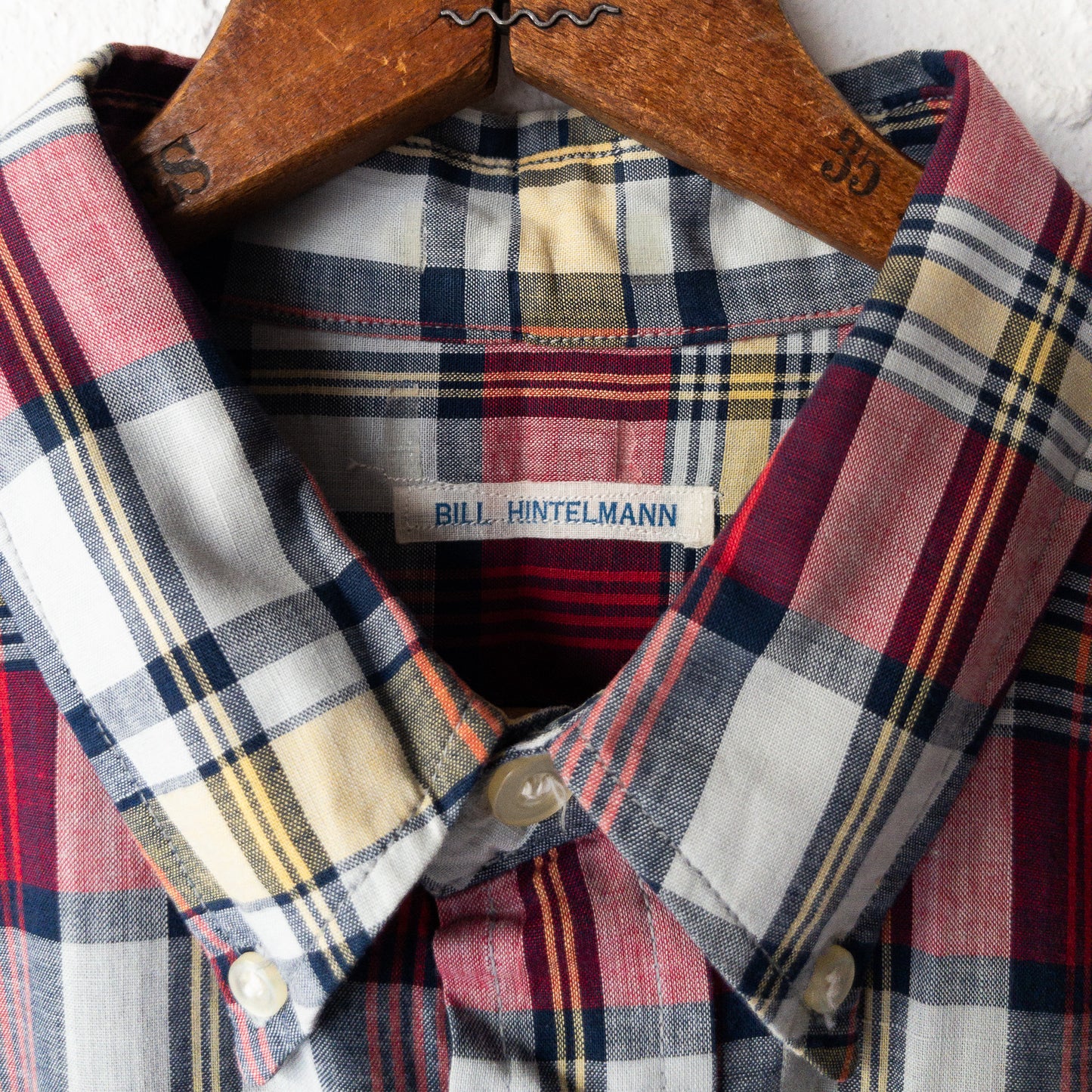 IVY STYLE B.D. PETTERN  SHIRTS 60'S VINTAGE