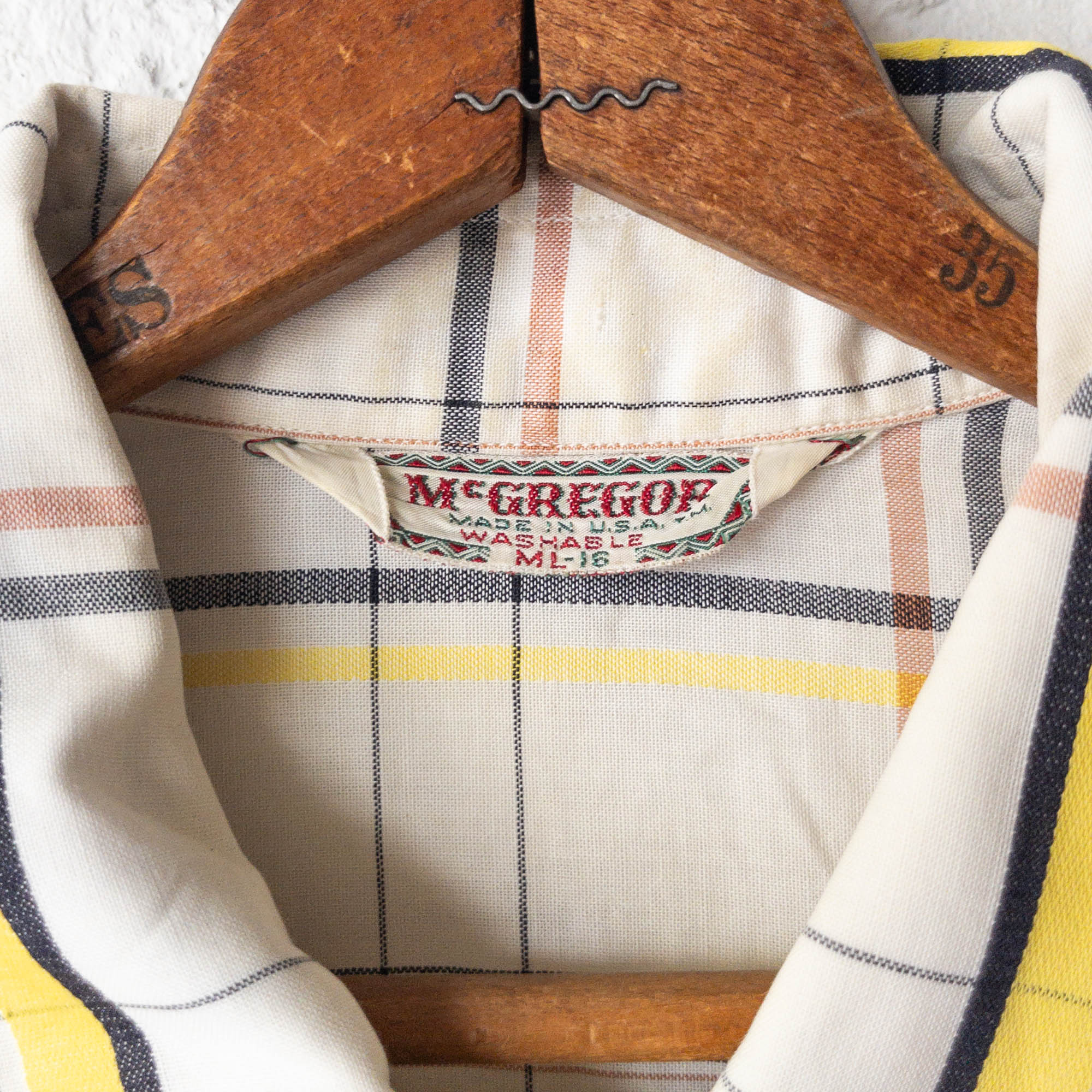McGREGOR SHORT SLEEVE SHIRTS 40'S VINTAGE – WANDERER