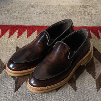 [WANDERER별주] RAGAZZO KING ”DAN” VAMP LOAFER COGNAC