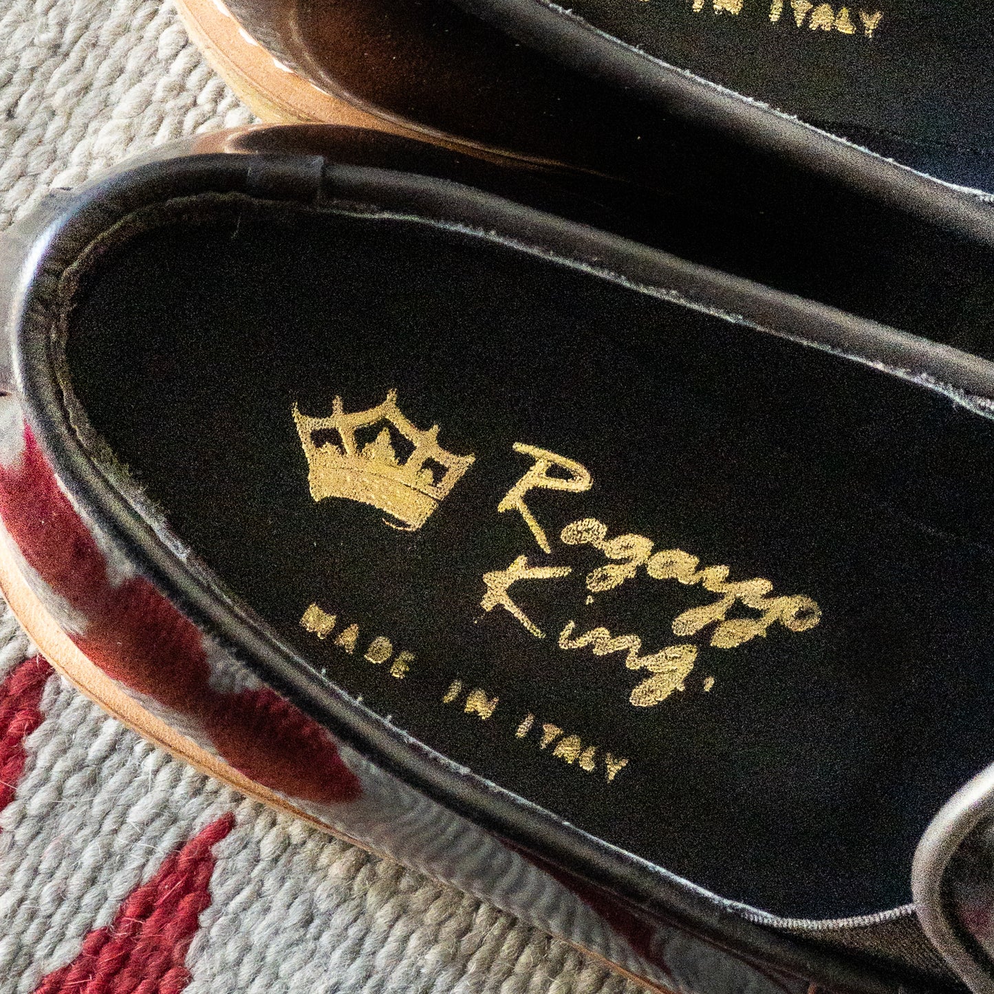 [WANDERER別注] RAGAZZO KING ”DAN” VAMP LOAFER COGNAC