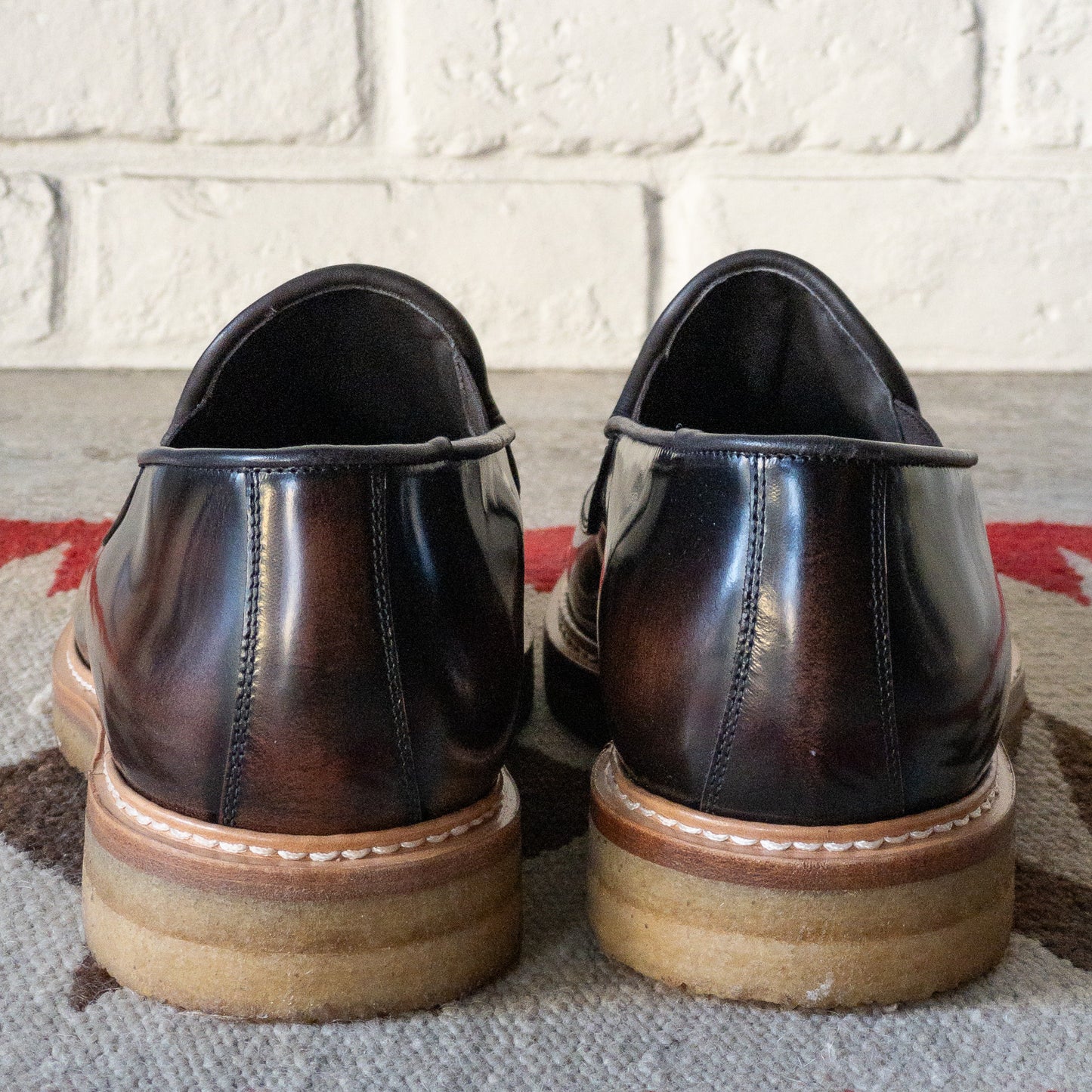 [WANDERER別注] RAGAZZO KING ”DAN” VAMP LOAFER COGNAC