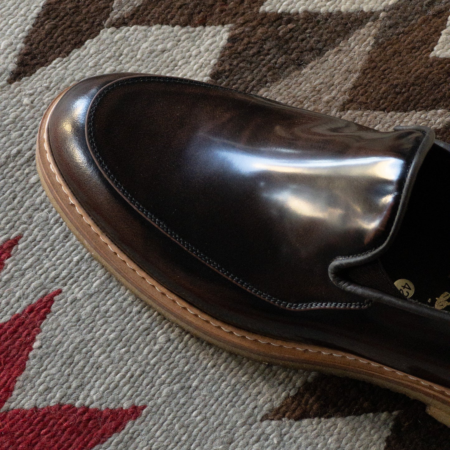 [WANDERER別注] RAGAZZO KING ”DAN” VAMP LOAFER COGNAC