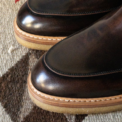 [WANDERER別注] RAGAZZO KING ”DAN” VAMP LOAFER COGNAC
