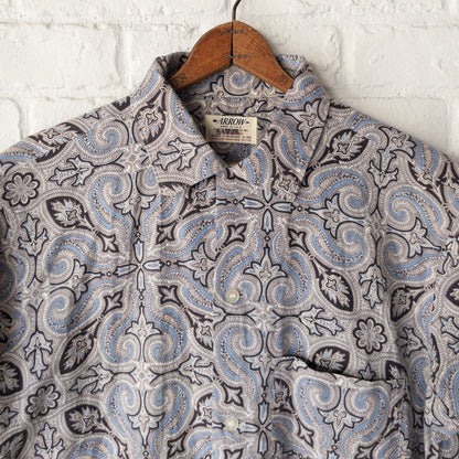 ARROW PAISLEY PRINT BOX SHIRTS 60'S VINTAGE