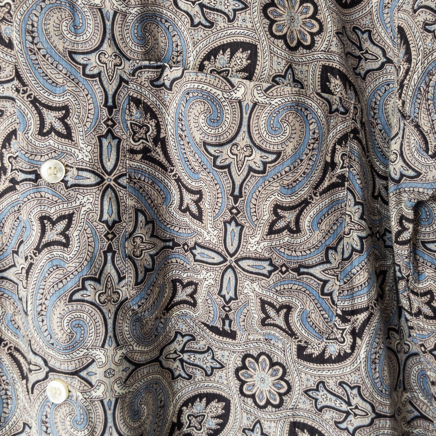 ARROW PAISLEY PRINT BOX SHIRTS 60'S VINTAGE