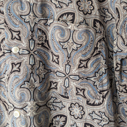 ARROW PAISLEY PRINT BOX SHIRTS 60'S VINTAGE