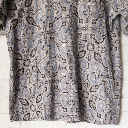 ARROW PAISLEY PRINT BOX SHIRTS 60'S VINTAGE