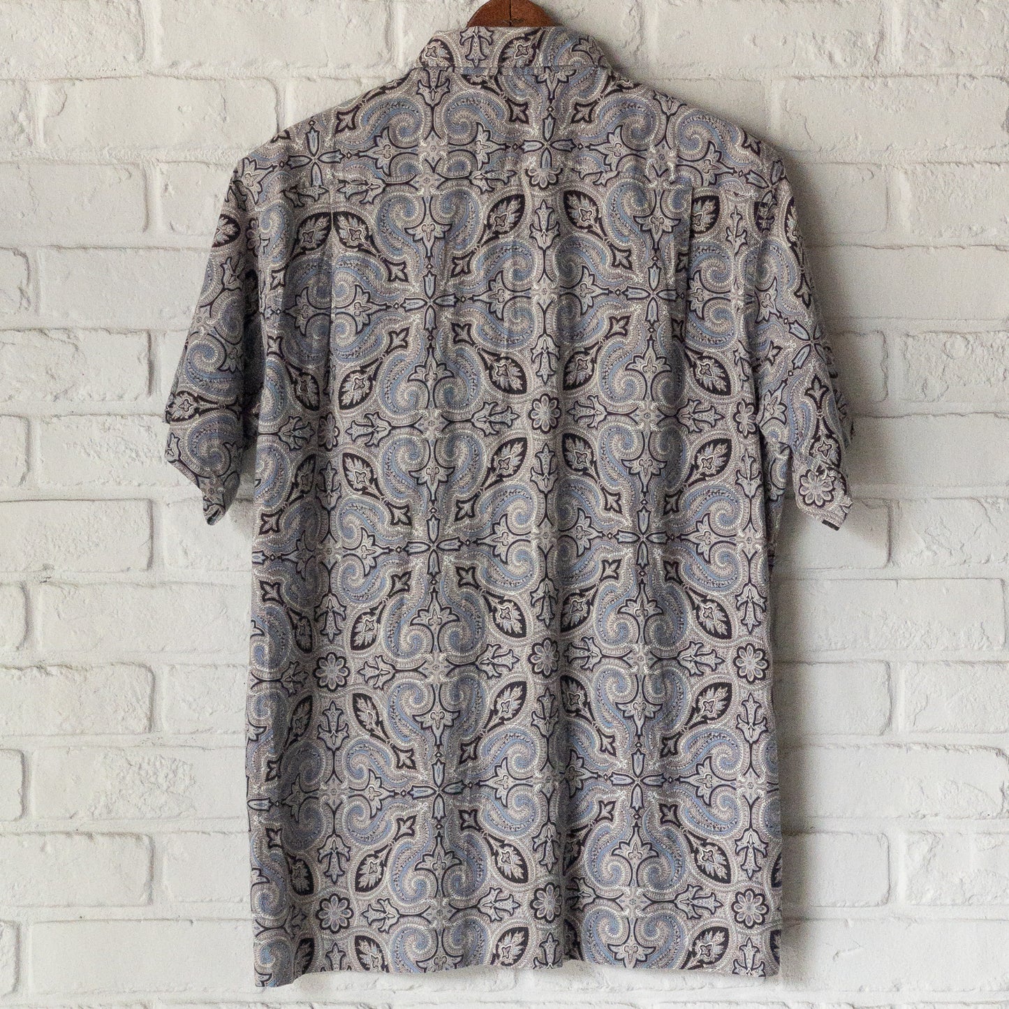 ARROW PAISLEY PRINT BOX SHIRTS 60'S VINTAGE
