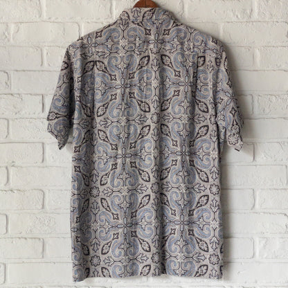 ARROW PAISLEY PRINT BOX SHIRTS 60'S VINTAGE