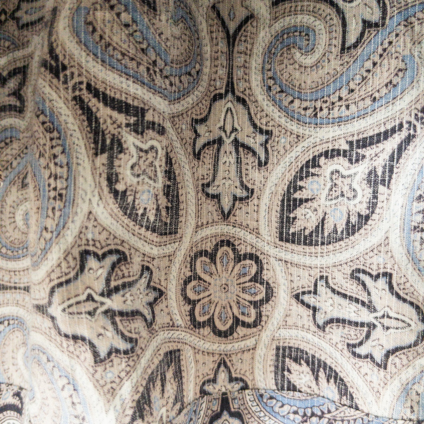 ARROW PAISLEY PRINT BOX SHIRTS 60'S VINTAGE