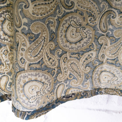 BALSAM PAISLEY PRINT B.D. BOX SHIRTS 50'-60'S DEAD STOCK
