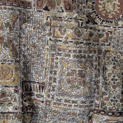 PLAYMATES BATIK PRINT B.D. BOX SHIRTS 50'-60'S DEAD STOCK