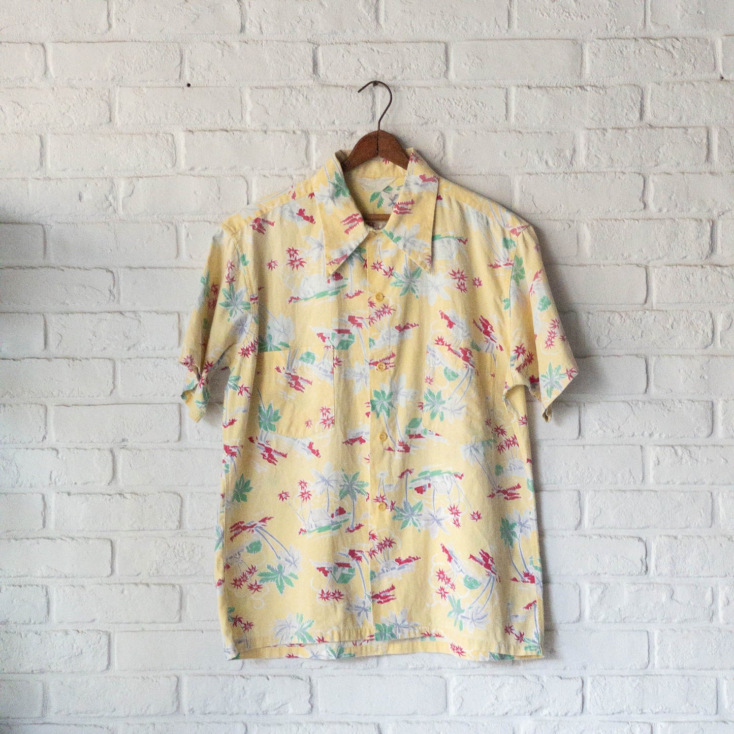 FLORIDIANA SHORT SLEEVE SHIRTS 40'S VINTAGE