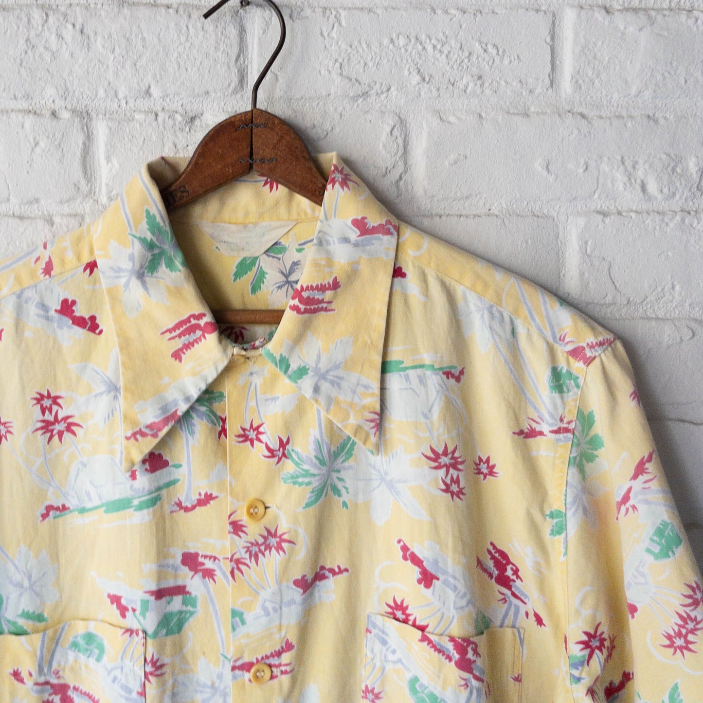 FLORIDIANA SHORT SLEEVE SHIRTS 40'S VINTAGE