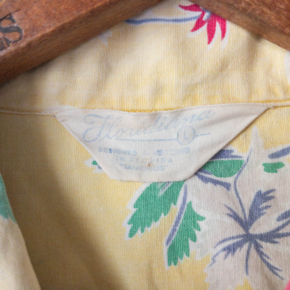 FLORIDIANA SHORT SLEEVE SHIRTS 40'S VINTAGE