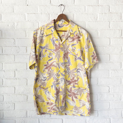 SUNWEAR SHORT SLEEVE SHIRTS JACKET 40'S VINTAGE