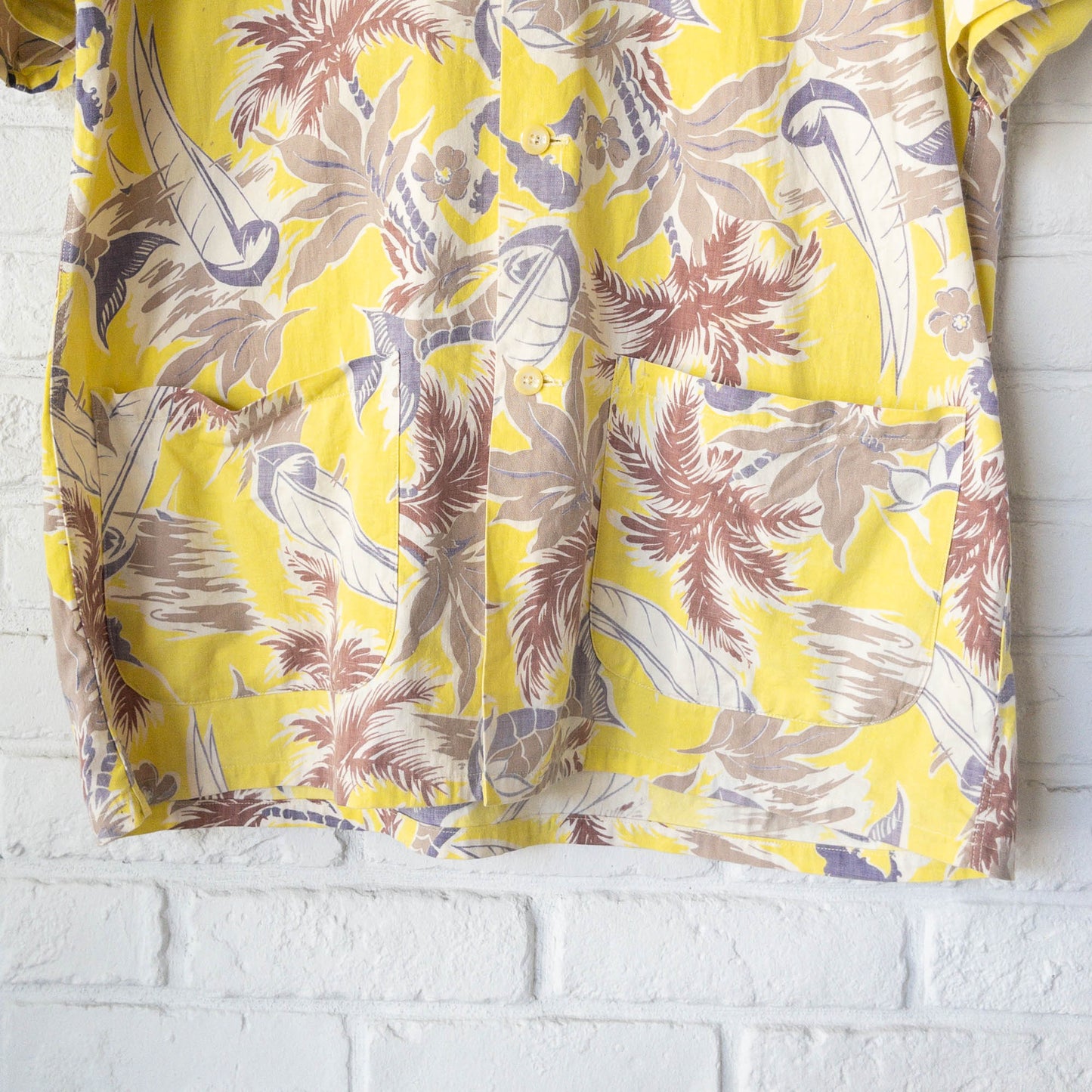SUNWEAR SHORT SLEEVE SHIRTS JACKET 40'S VINTAGE