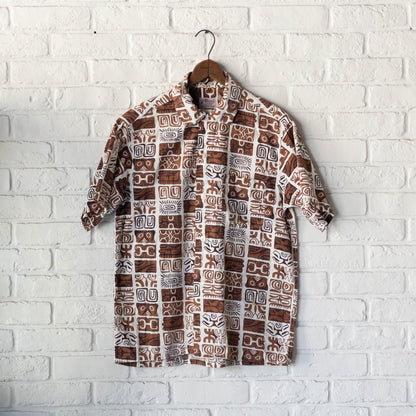 BERMA N ORIGINALS SHORT SLEEVE CHECK SHIRTS 50'S VINTAGE