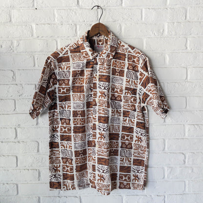 BERMA N ORIGINALS SHORT SLEEVE CHECK SHIRTS 50'S VINTAGE
