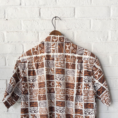 BERMA N ORIGINALS SHORT SLEEVE CHECK SHIRTS 50'S VINTAGE