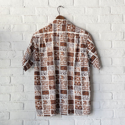 BERMA N ORIGINALS SHORT SLEEVE CHECK SHIRTS 50'S VINTAGE
