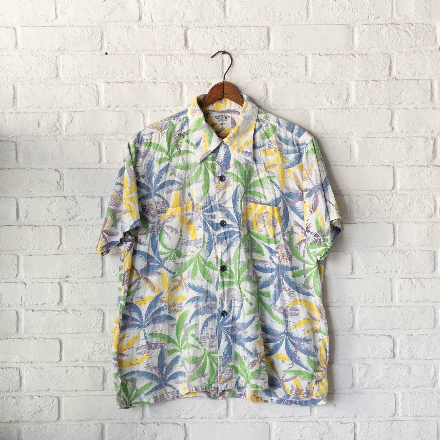 PADDLE&SADDLE SHORT SLEEVE SHIRTS 40'S VINTAGE
